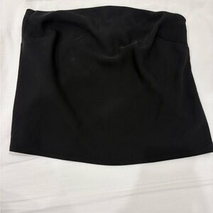 Babaton Flowy Black Tube Top